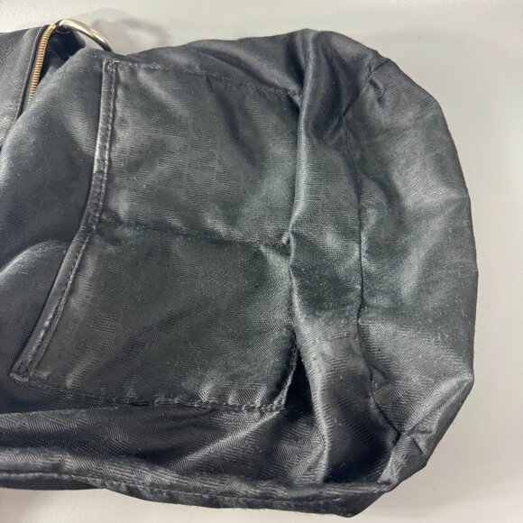 Michael Michael Kors Black Leather Bucket Shoulder Bag - Picture 11 of 15